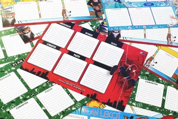 Plan lekcji Spider-Man - interdruk